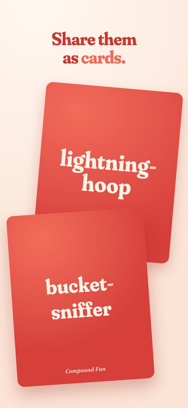 Share them as cards